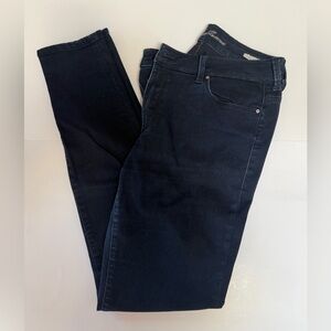 Mavi Alissa Dark Blue High Rise Super Skinny Jeans Size 32 EUC